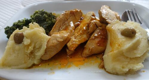 #Receta Pollo al vino