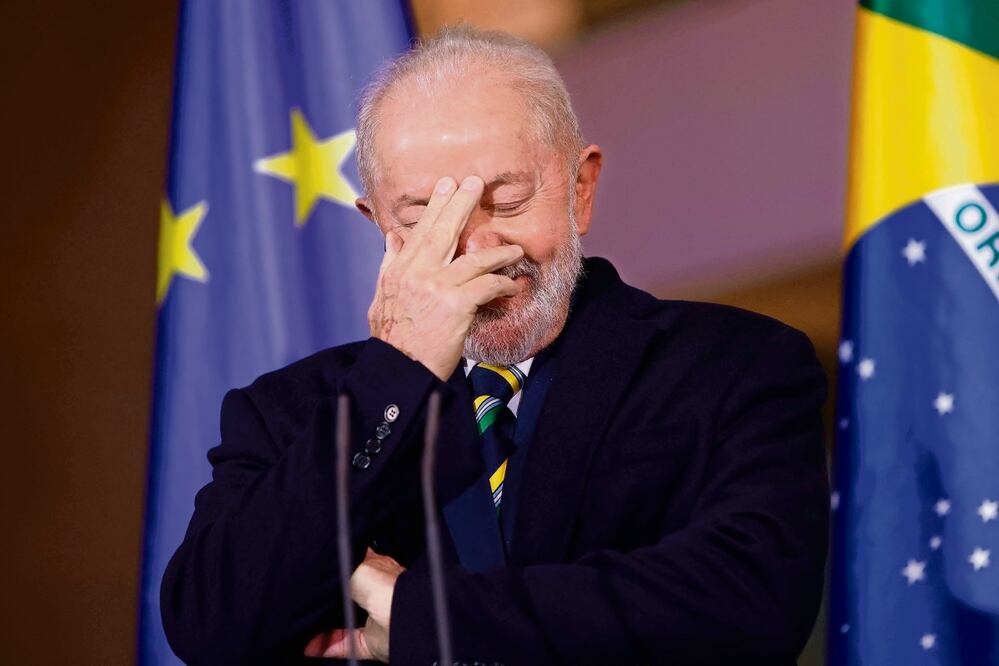 Lula da Silva, ayer durante su visita a Berlín. Foto: AFP