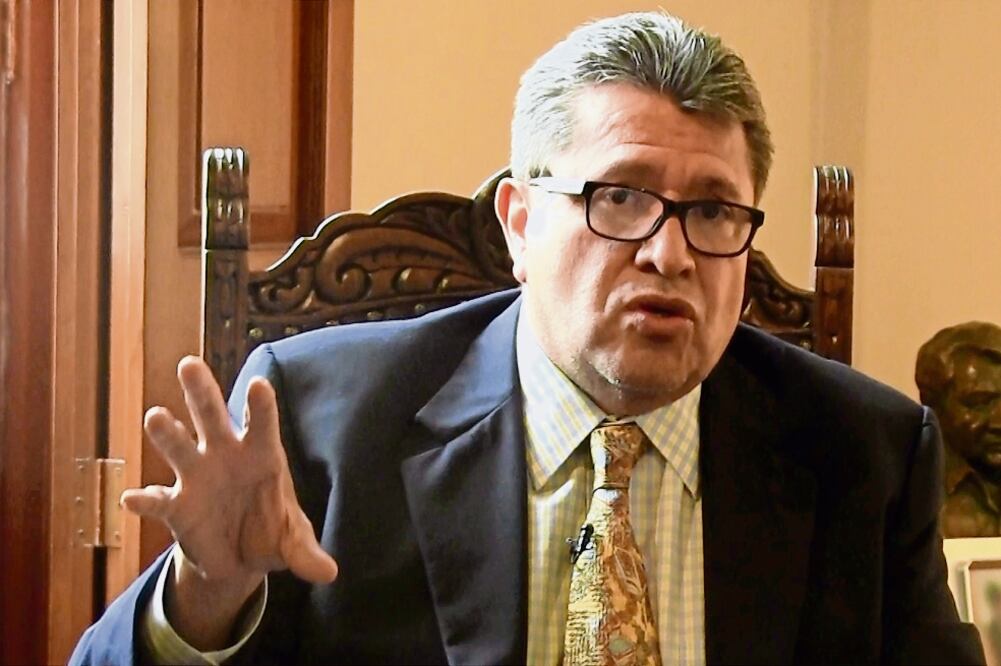 Ricardo Monreal Ávila, Titular de la delegación Cuauhtémoc (ARCHIVO EL UNIVERSAL)