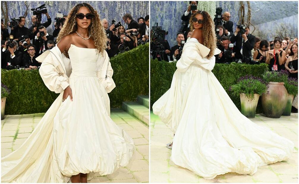 La cantante estadounidense Blue Ivy Carter, hija de Jay-Z y Beyoncé, llega a la Gala Met 2026.
Foto de ANGELA WEISS / AFP.