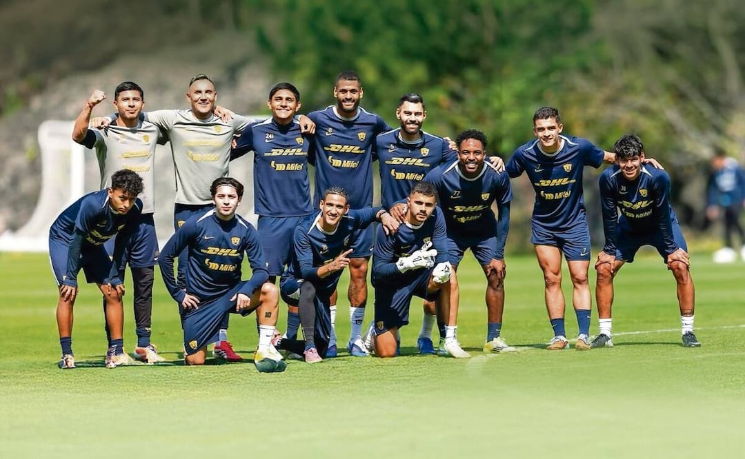 Los pupilos de Efra muestran unión. Foto: Club Pumas