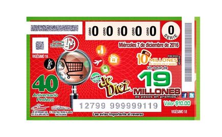 Lotería Nacional conmemora labor de Profeco en billete