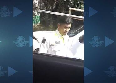 Reclaman infracción “fantasma” a policía arrastrado de Atizapán