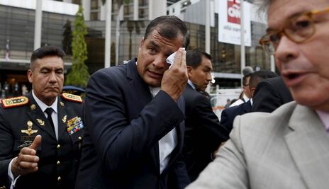 Presidente de Ecuador denuncia amenaza de atentado