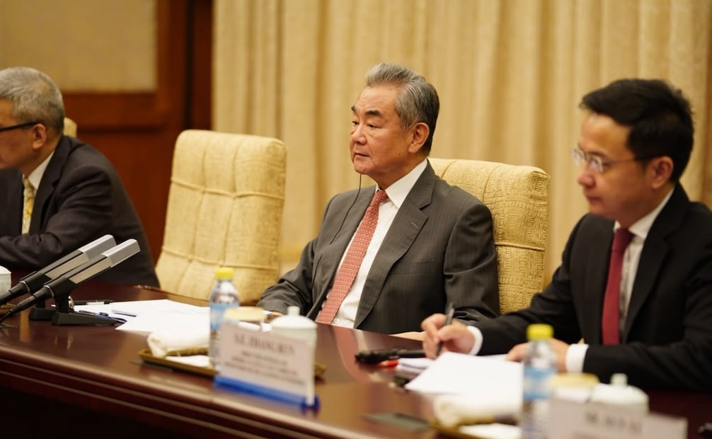Ministro de Relaciones Exteriores de China, Wang Yi. Foto: SRE
