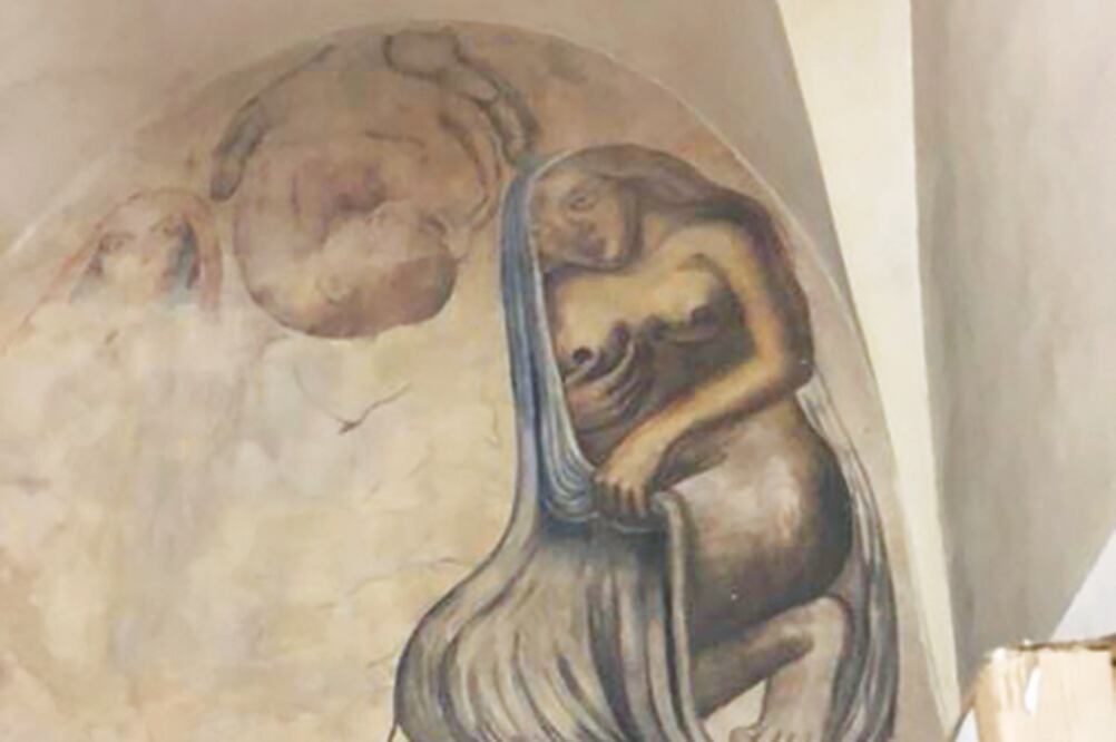 Los mayores daños se registraron en el mural Olimpus house, obra colectiva de Jesús Guerrero Galván y José Parres Arias, entre otros artistas. (FOTO: UDG)