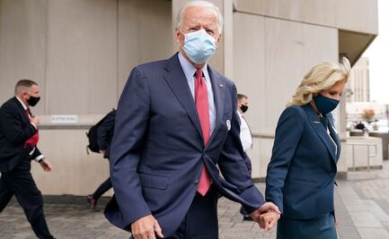 A 6 días de las elecciones en EU, Joe Biden vota por anticipado