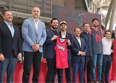 Presentan oficialmente el equipo Diablos Rojos del México Basquetbol que jugará en la LNBP