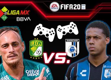 Leon viene de atrás y vence al Querétaro en la eLigaMX