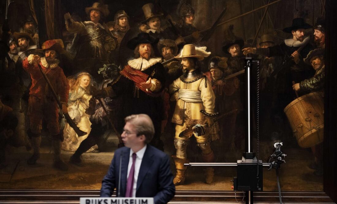 "La Ronda de la noche", de Rembrandt. Foto: EFE/Olaf Kraak