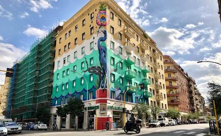 Roma inaugura grafiti que limpia el aire de Europa