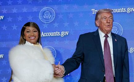 Nicki Minaj muestra su apoyo a Trump; impulsan nuevo programa de ahorro para niños