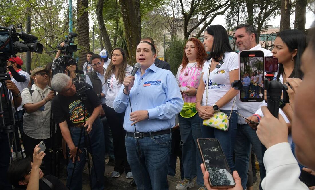 Luis Mendoza, candidato de la oposición a la alcaldía Benito Juárez/ Foto: Especial