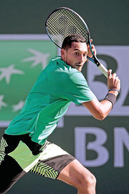 Nick venía de derrotar a Djokovic (MATTHEW STOCKMAN. AFP)