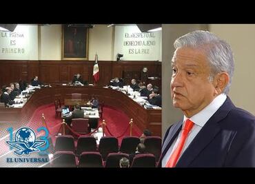 No estaba enterado de propuesta de diputados a ministros; es asunto entre poderes: AMLO