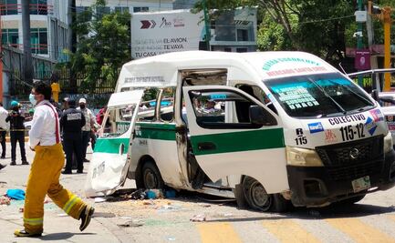Volcadura de transporte público en Chiapas deja 2 muertes y 10 heridos