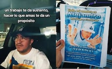 Historias de San Valentín: perdió su empleo, pero no el amor a su vocación; conductor ofrece terapia psicológica mientras maneja