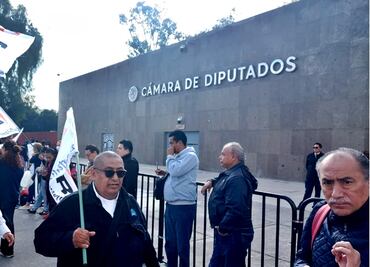 “No se desesperen”, dice diputada de Morena a manifestantes que convocó a manifestarse en San Lázaro