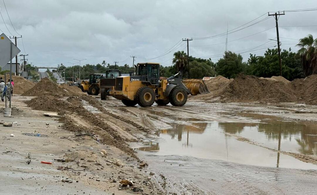 Mantienen alerta por lluvias en Baja California Sur pese a debilitación de "Lorena". Foto: Grace Gámez