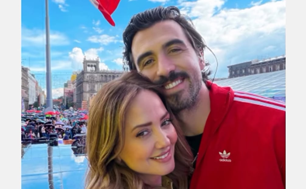 Andrea Legarreta y Luis Carlos Origel comparten en redes momentos de su relación.
