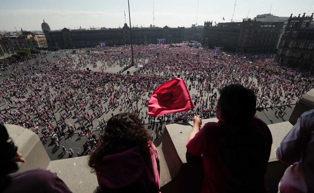 Esta es la segunda movilización en defensa del órgano electoral que se lleva a cabo en el país. Foto: Berenice Fregoso / EL UNIVERSAL