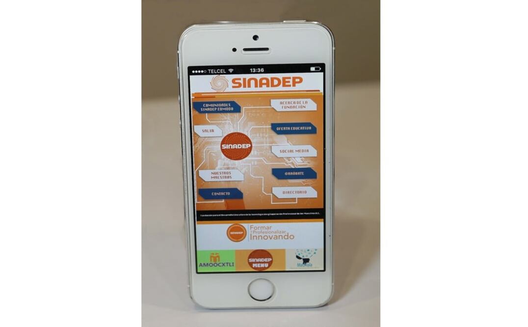 La aplicación ofrece cursos de “Diseño y argumentación de la planeación”. /Especial