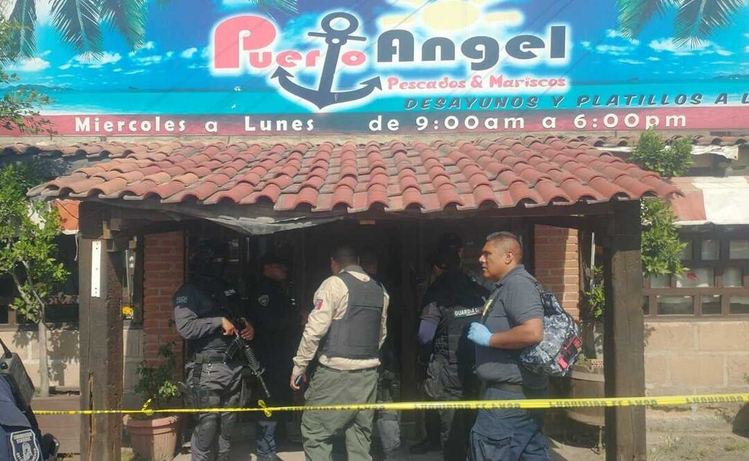 Las víctimas tenían entre 40 a 50 años de edad, al parecer dos de ellos llevaban pistolas que no pudieron utilizar para repeler la agresión. Foto: Especial