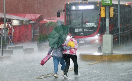 ¿Cómo estará el clima hoy en la CDMX?; calor, lluvias fuertes y granizo sorprenderán este lunes
