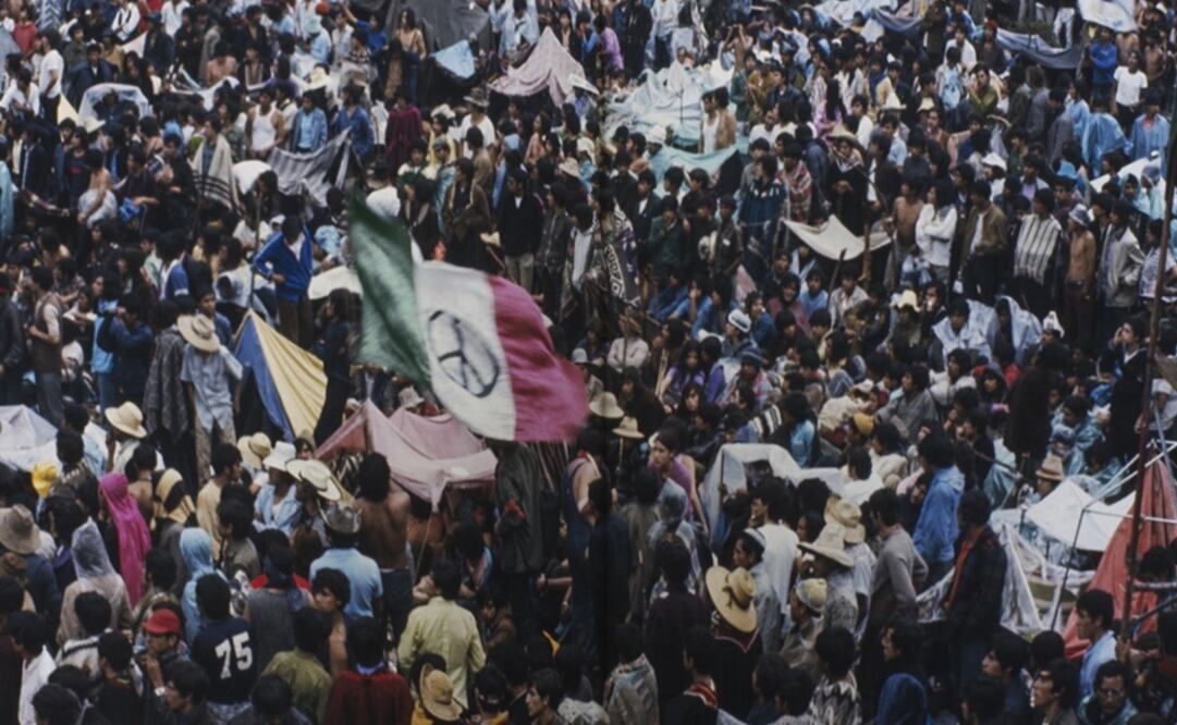 El festival de Avándaro bajo la lente de la fotógrafa Graciela Iturbide. Foto: Archivo