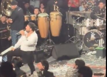 "No hay narcocorridos"; así se negó Luis R. Conriquez a cantarlos en Feria de Texcoco; público enfurece y autoridades refuerzan seguridad