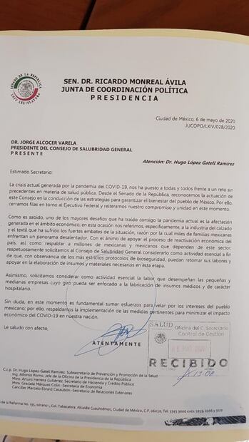 Piden que industria textil y zapatera sean de primera necesidad ante Covid-19