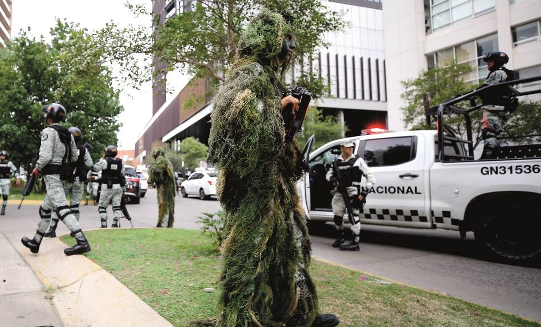 La tarde de este domingo, una balacera ocurrida en la zona de Andares en Zapopan, Jalisco, dejó como saldo una persona muerta y seis heridas. FOTO: ULISES RUIZ. AFP