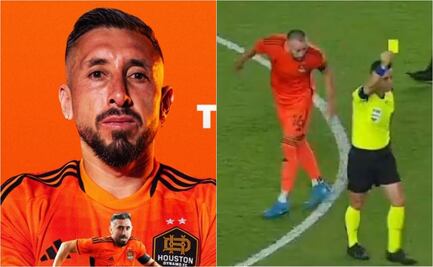 Héctor Herrera, multado y suspendido tras escupir a un árbitro en la MLS