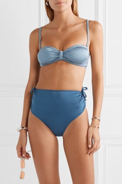 Bikinis de tiro alto para que luzcas perfecta este verano