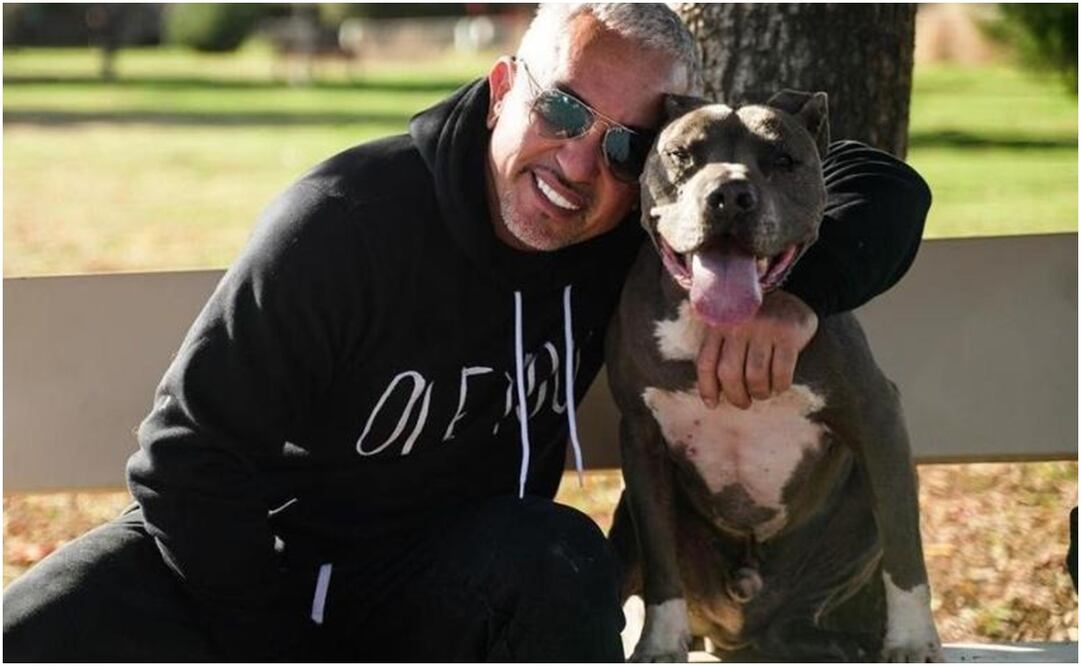 Cesar Millán con su perro Junior FOTO: Instagram: @cesarsway