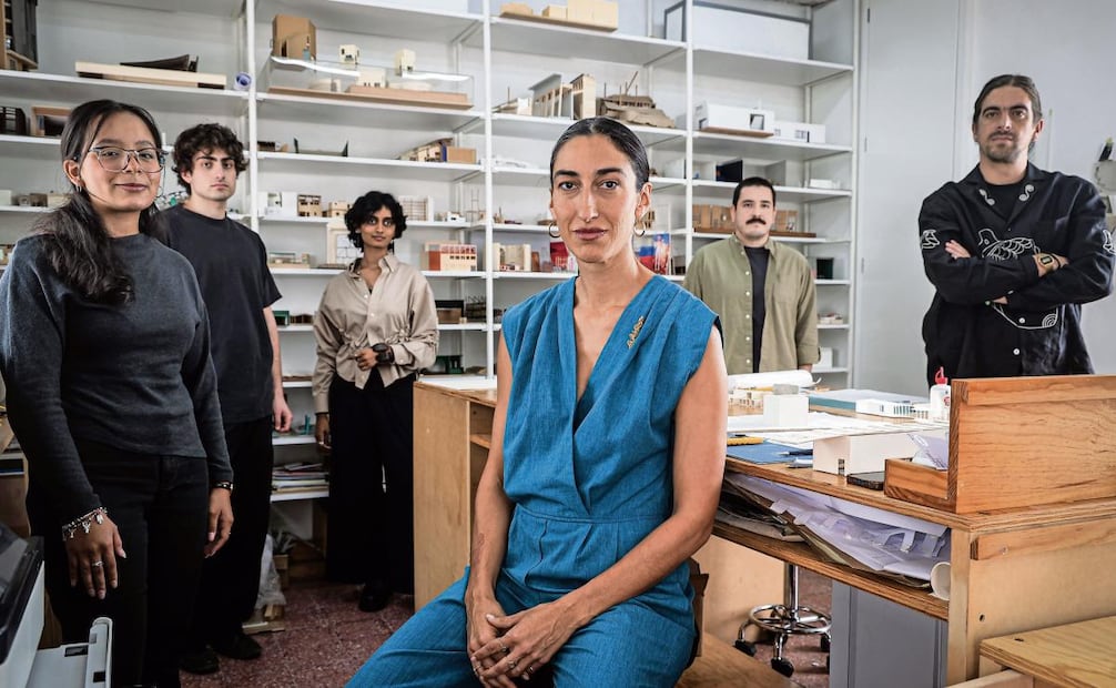 Lanza Atelier, el estudio mexicano que diseña para la galería serpentine. Foto: Gabriel Pano El Universal