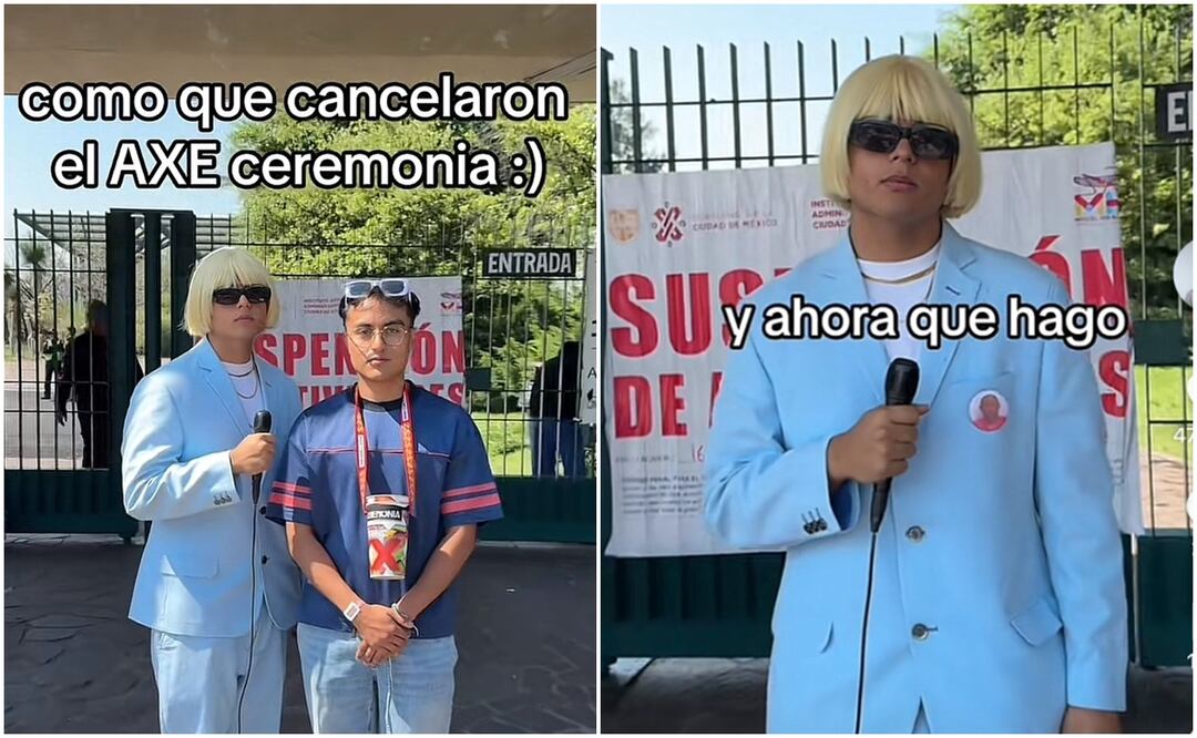 El video de un joven tiktoker generó una ola de indignación entre los usuarios. Fotos: Redes Sociales