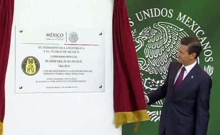 México está agradecido por siempre con Fuerzas Armadas: Peña Nieto