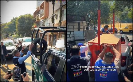 Tabe encabeza operativo para retirar objetos en calles de la colonia Reforma Social; busca poner orden a la vía pública  