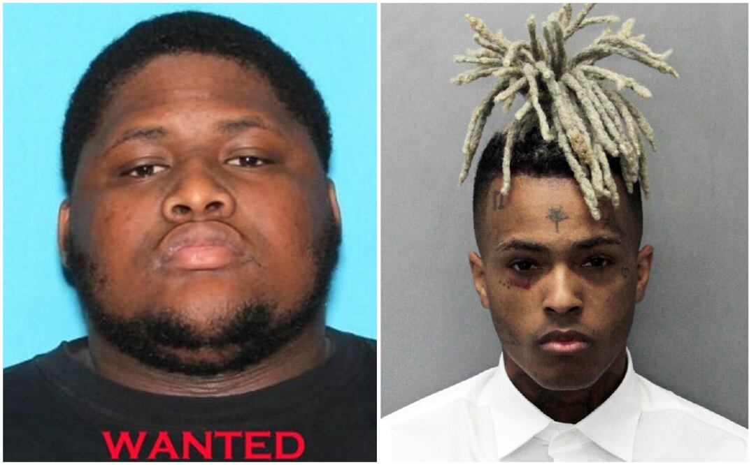 Robert Allen (izq) y el rapero XXXTentacion (der). Courtesy Broward Sheriff's Office via Reuters - Miami-Dade Corrections & Rehabilitation Department via AP, archivo