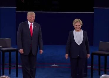 Escándalo de ataques de Trump a mujeres abre segundo debate