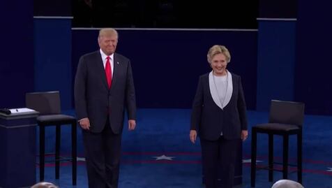 Escándalo de ataques de Trump a mujeres abre segundo debate