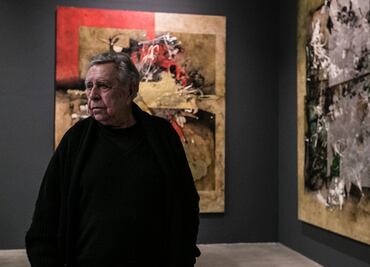 Manuel Felguérez recorre su trayectoria en el MUAC