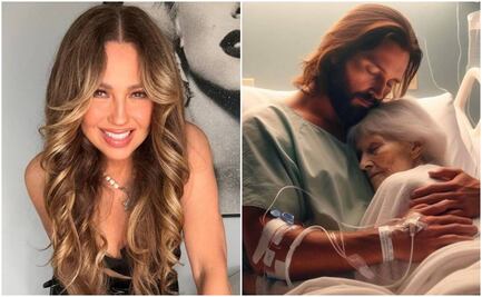 Thalía reacciona con alabanza a la hospitalización de su hermana Ernestina Sodi