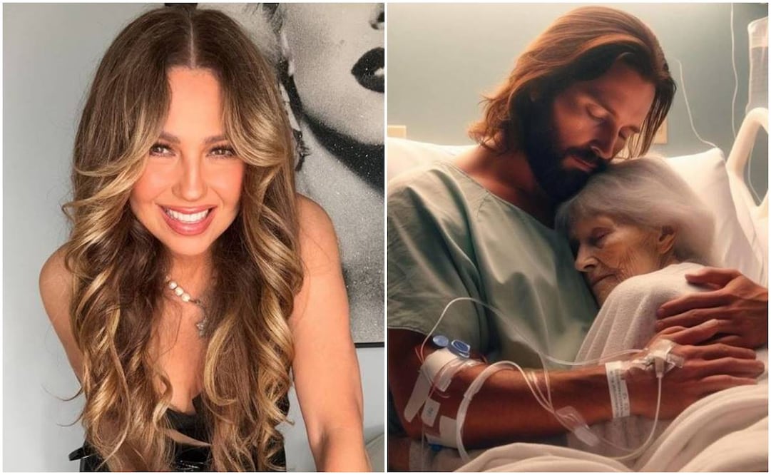 Thalía ora por la salud de su hermana Ernestina, comparte plegaria y esta imagen.