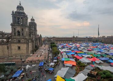 Negocios del Centro Histórico reportan pérdidas por 25 mil mdp por plantón de la CNTE; piden a gobierno llegar a un acuerdo