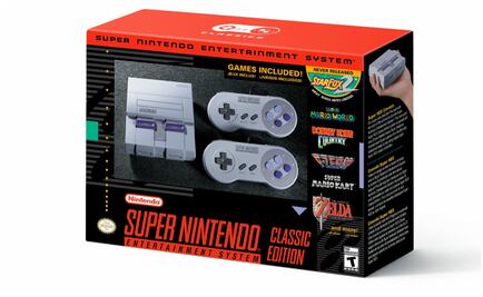 Nostálgico trailer muestra características del SNES Classic Edition