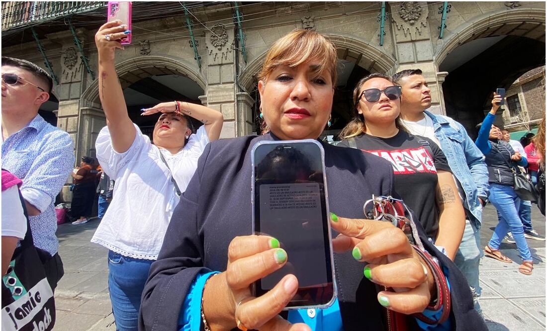 Simulacro 19S: Alerta Presidencial. Foto: Juan Carlos Williams