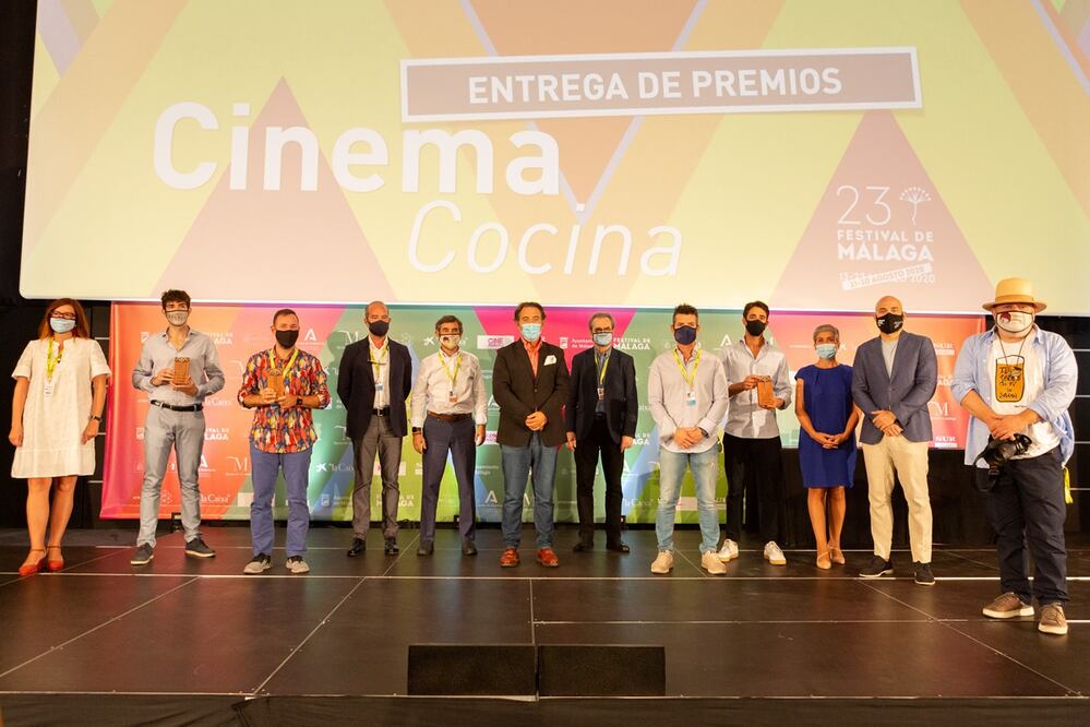 Se otorgaron dos biznagas de plata a "Mejor largometraje" y "Mejor cortometraje" del cine culinario / Foto: RP Festival de Málaga