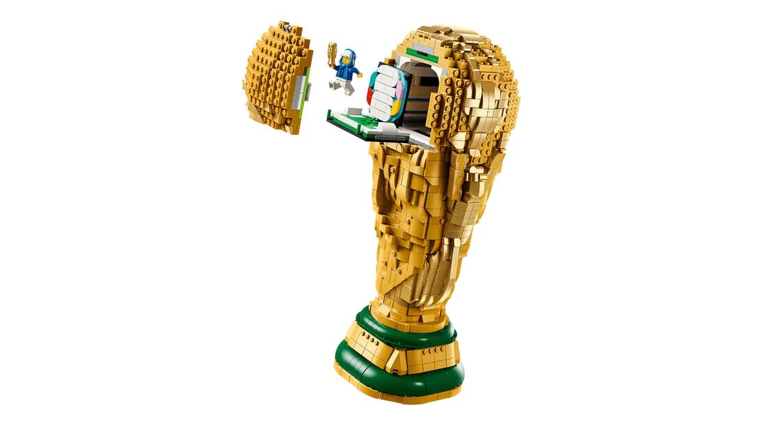 Los detalles de la Copa del Mundo presentada por LEGO / Fotos: Captura de pantalla